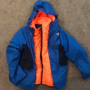 North Face 2 in 1 jacket